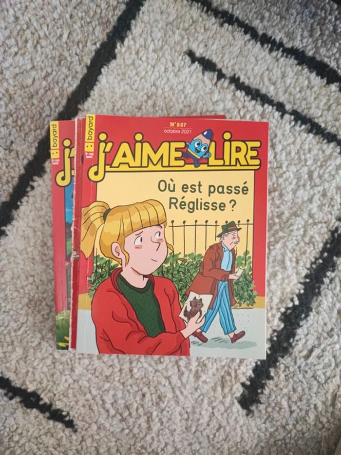 Lot de livres j'aime lire - photo numéro 5