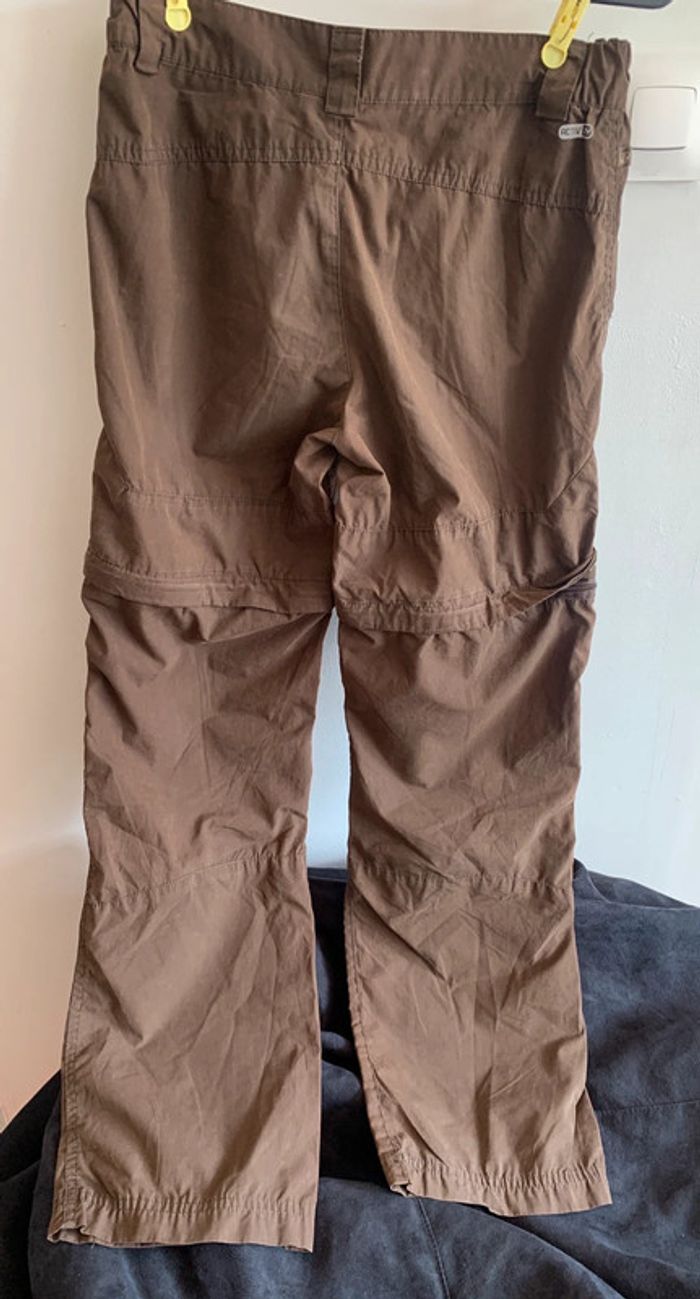 Pantalon short Go Sport marron 12 ans - photo numéro 4