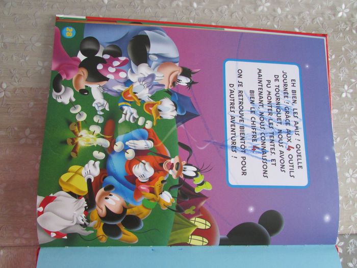 Lot de 6 livres Disney La Maison de Mickey "Les chiffres" Tomes 5 à 10 - photo numéro 7