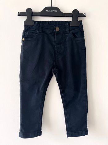 Pantalon noir Marks & Spencer taille 18-24 mois réglable