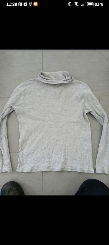 Pull col roule 