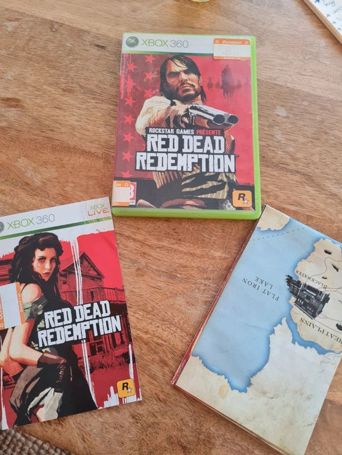X box 360 - Red dead rédemption avec carte - photo numéro 2
