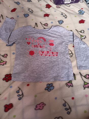 Tee shirt manche longue 24 mois