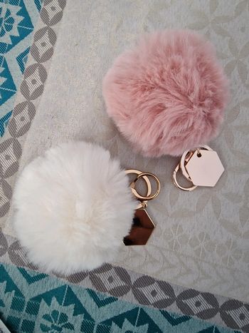 Lot de 2 porte clés