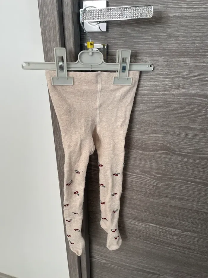 collant cerise bb fille