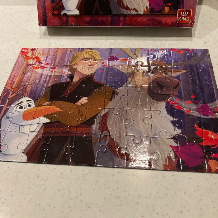 Puzzle 50 pieces Frozen le - photo numéro 2