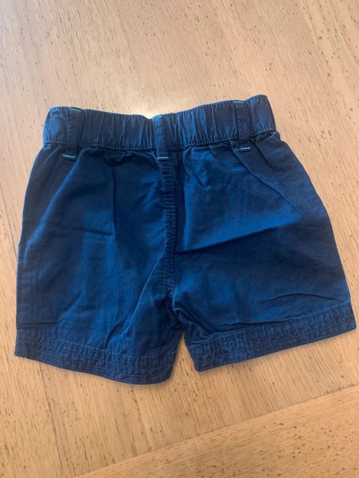 Short bleu marine creeks 12 mois - photo numéro 3