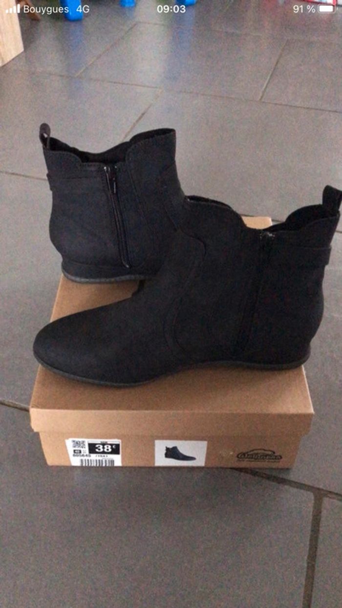 Bottines noires neuve - photo numéro 2
