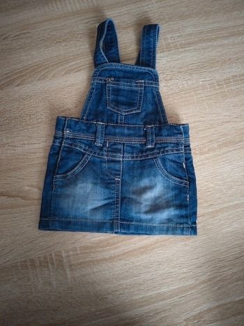 Robe jean salopette