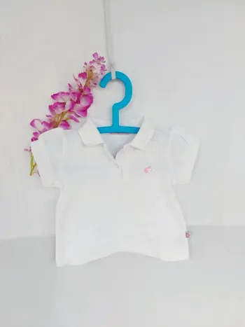 Polo manches courtes Croc Mignonne 9 mois
