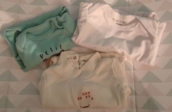 Lot de body manches longues