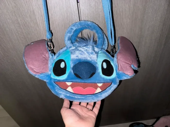 Sac stitch peluche en bandoulière - photo numéro 2