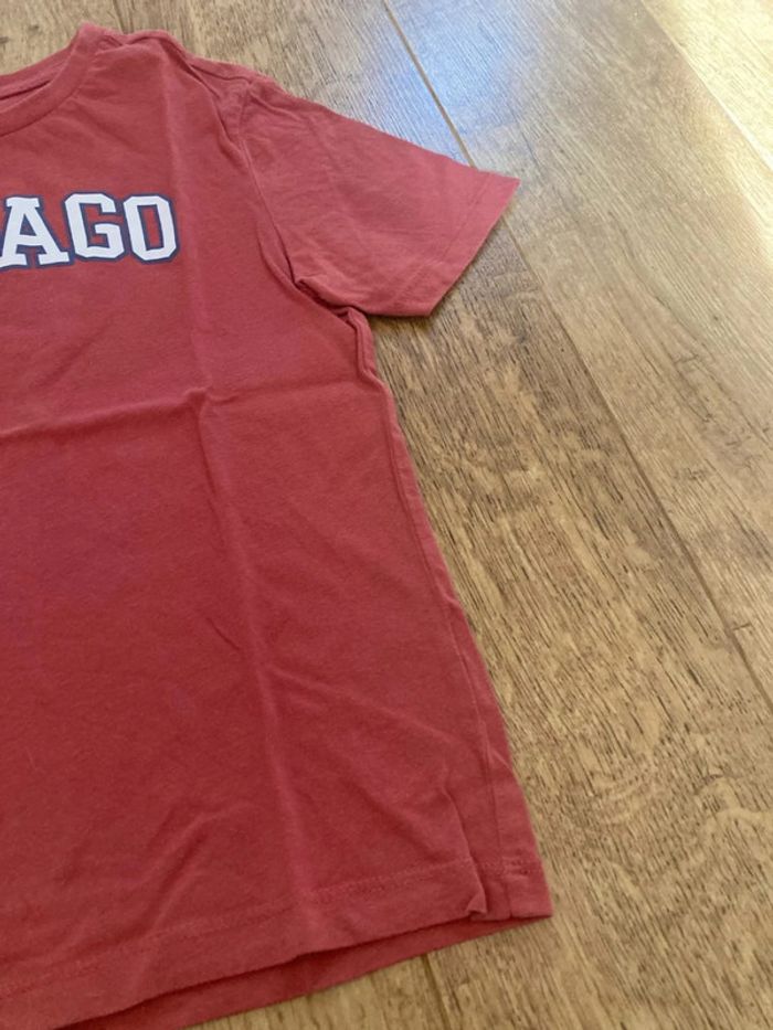 T-shirt rouge Chicago - photo numéro 5