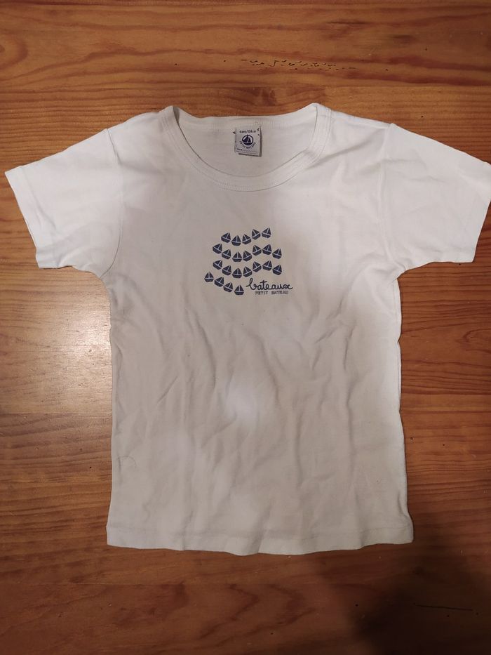 Tee shirt p'tit bateau 6 ans