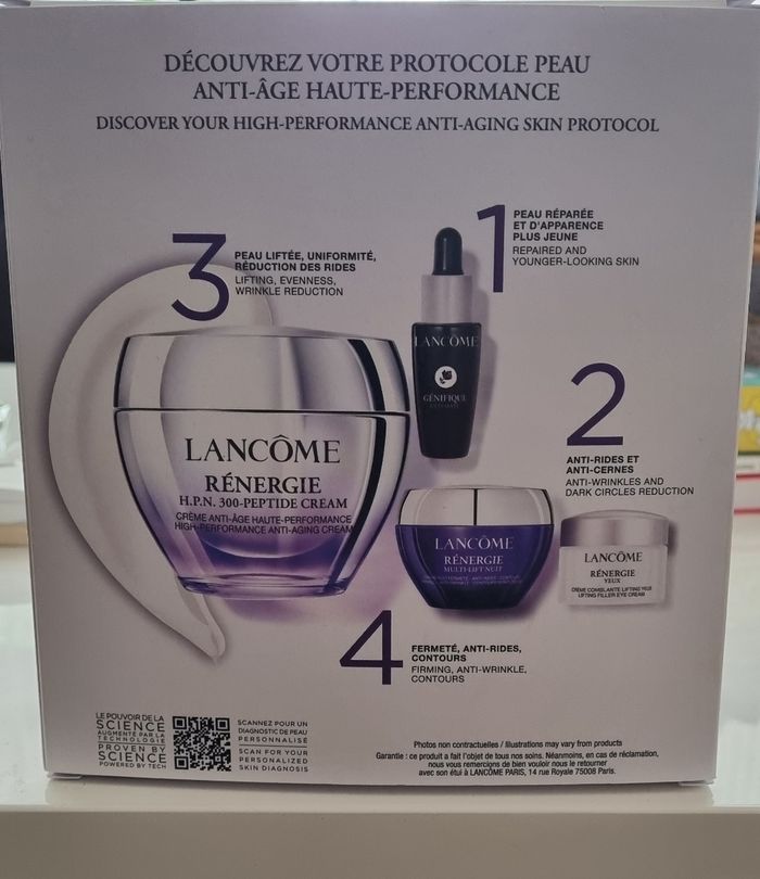 Coffret crème Lancôme Renergie HPN 300-peptide - photo numéro 2