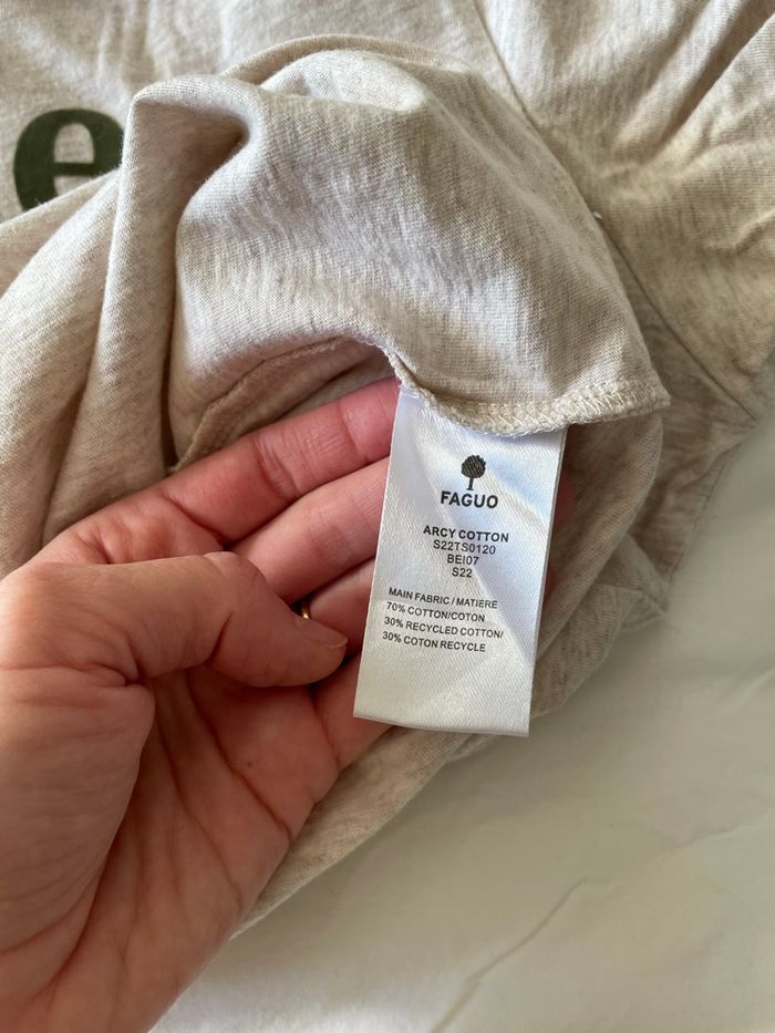 T-shirt homme des bois Faguo - photo numéro 3