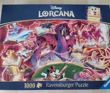 Puzzle Disney Ravensburger lorcana Rubis 