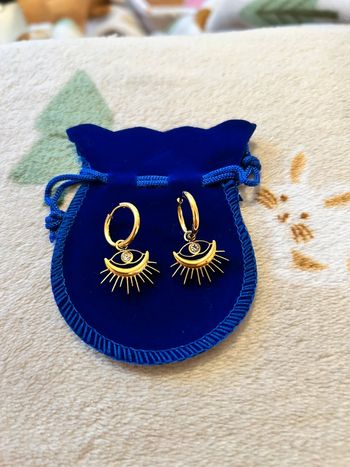 Boucles d’oreilles œil mystique