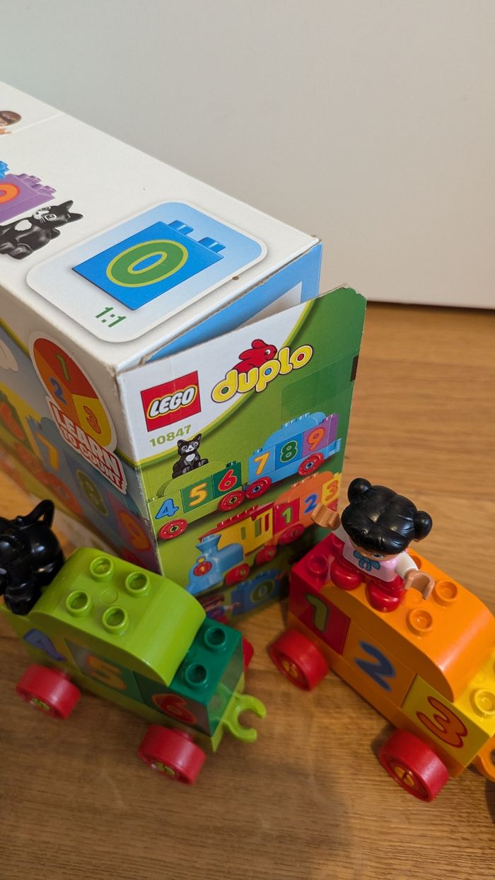 Lego Duplo petit train chiffres - photo numéro 3