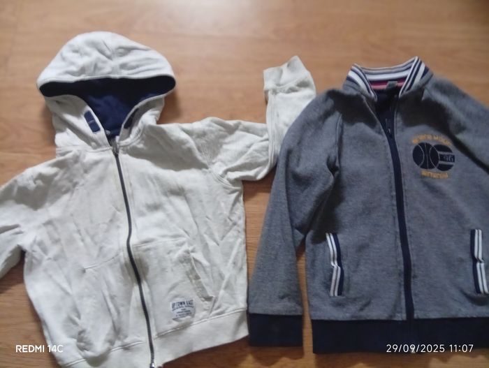 Lot 2 gilets veste garçon 6-7Ans - photo numéro 2