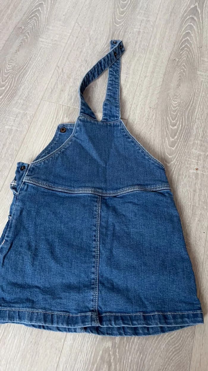 Robe Salopette jean fille - photo numéro 6