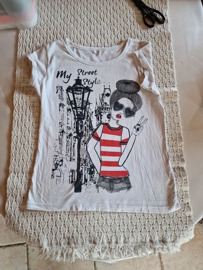 T shirt avec motif