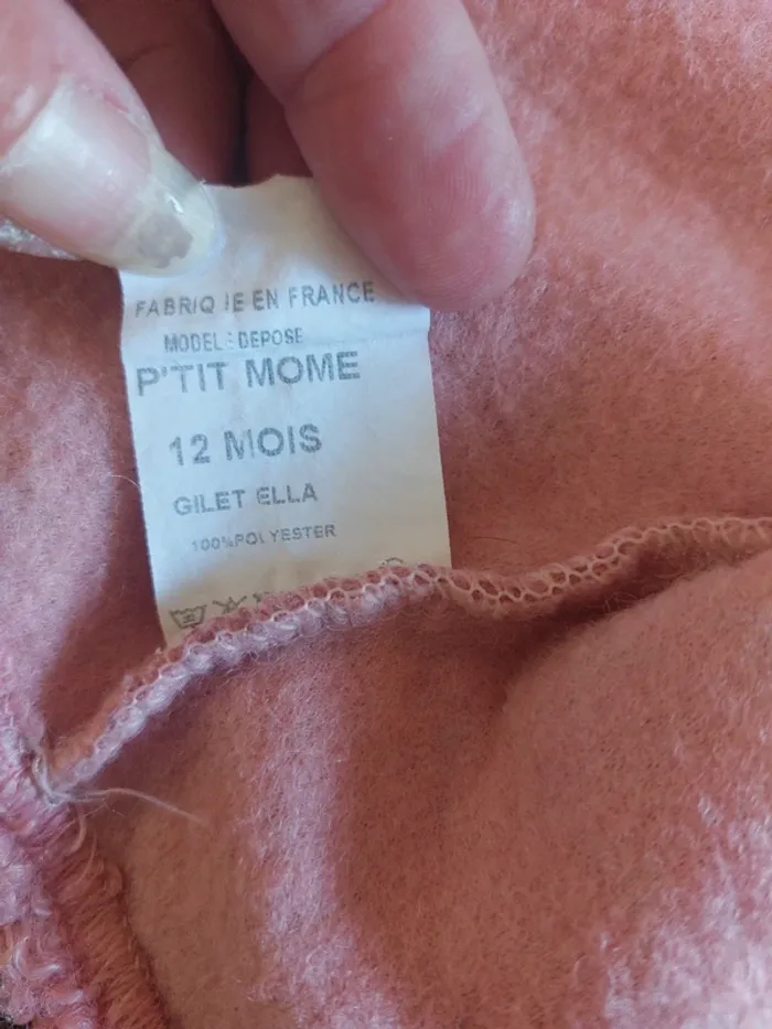 Gilet P'tit Pomme - photo numéro 3