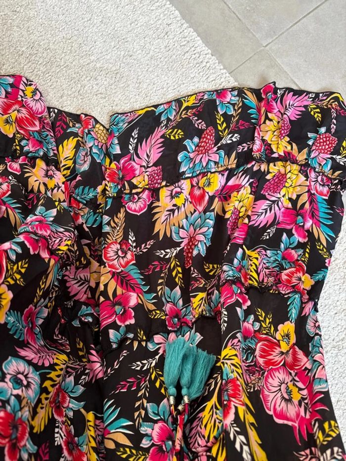Robe longue colorée à fleurs Kharma taille unique - photo numéro 6