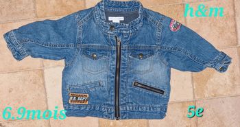 Veste en jean 9mois h&m