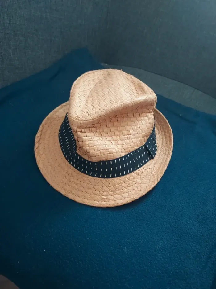 Chapeau paille enfant - photo numéro 2