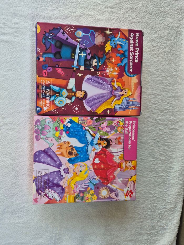 Lot de 2 boîte de puzzle