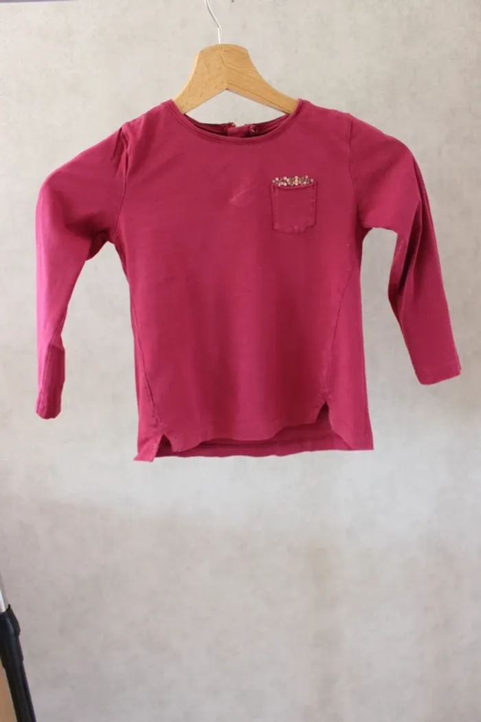 👚 T-shirt longue manche, Kiabi, 5 ans📌