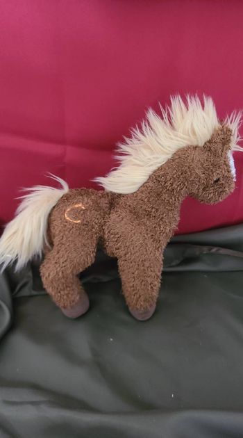Peluche cheval marron Cavalia