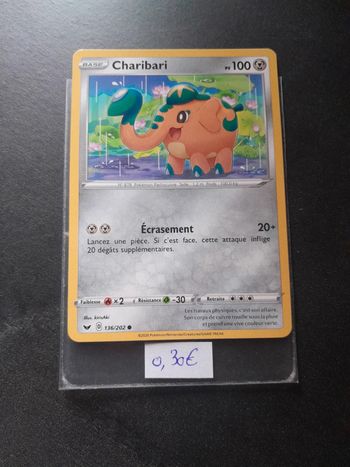 Carte Pokémon Charibari 136/202