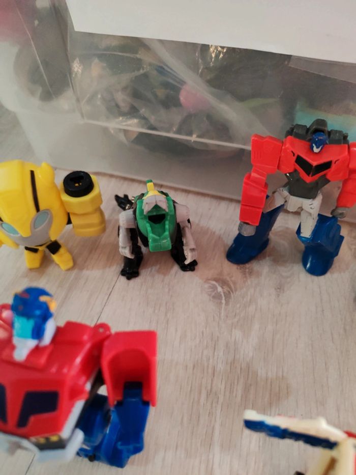 Figurine McDonald's Transformers ×8 - photo numéro 4