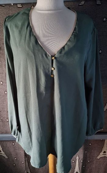 Blouse kaki taille 48