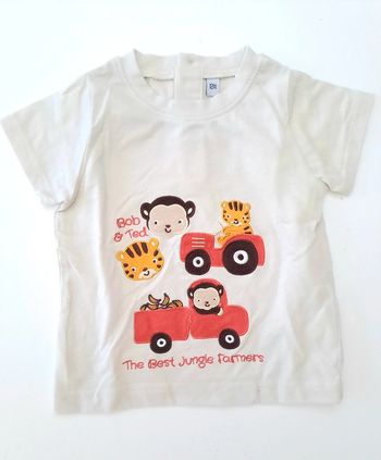 T-shirt jungle 12 mois