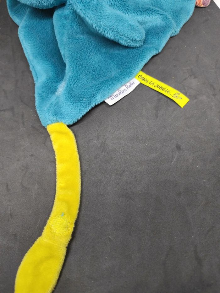 Moulin Roty Dans La Jungle Koala Panthère réversible doudou plat mouchoir  #geektradedoudou - photo numéro 3