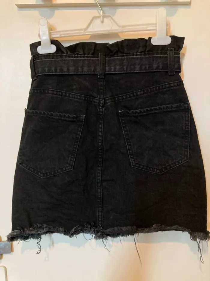 Minijupe Jean Taille Haute - photo numéro 2