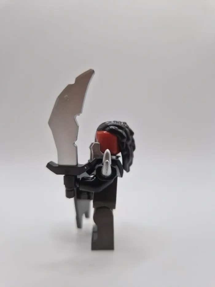 Figurine type lego Chef guerriers orcs seigneur des anneaux / hobbit - photo numéro 2