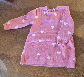 Robe à petits cœurs
