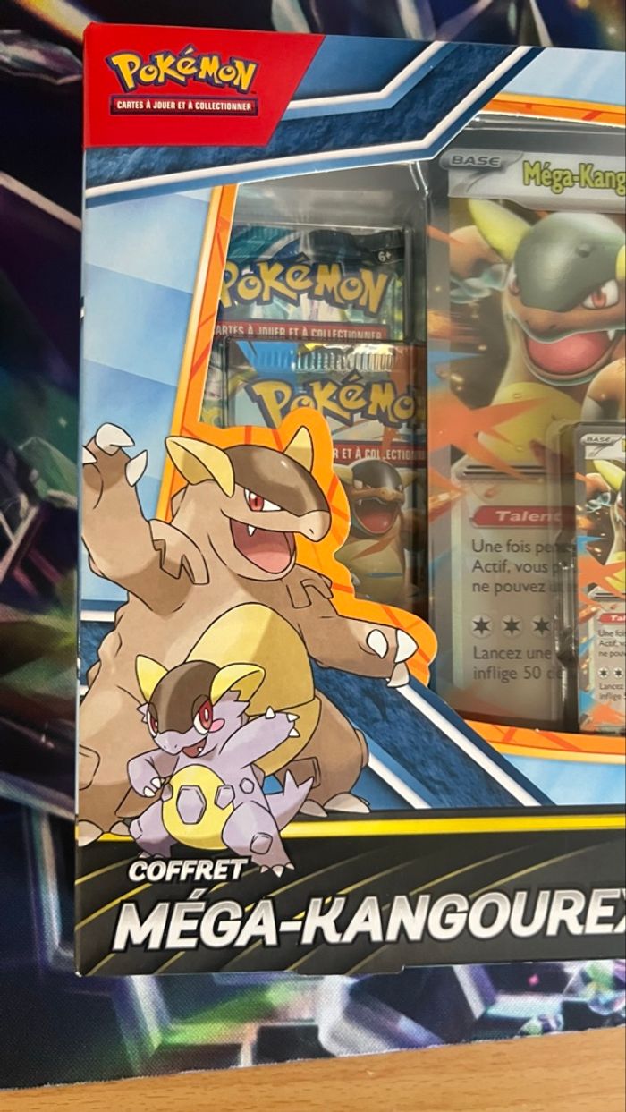 Coffret Pokémon kangourex français.