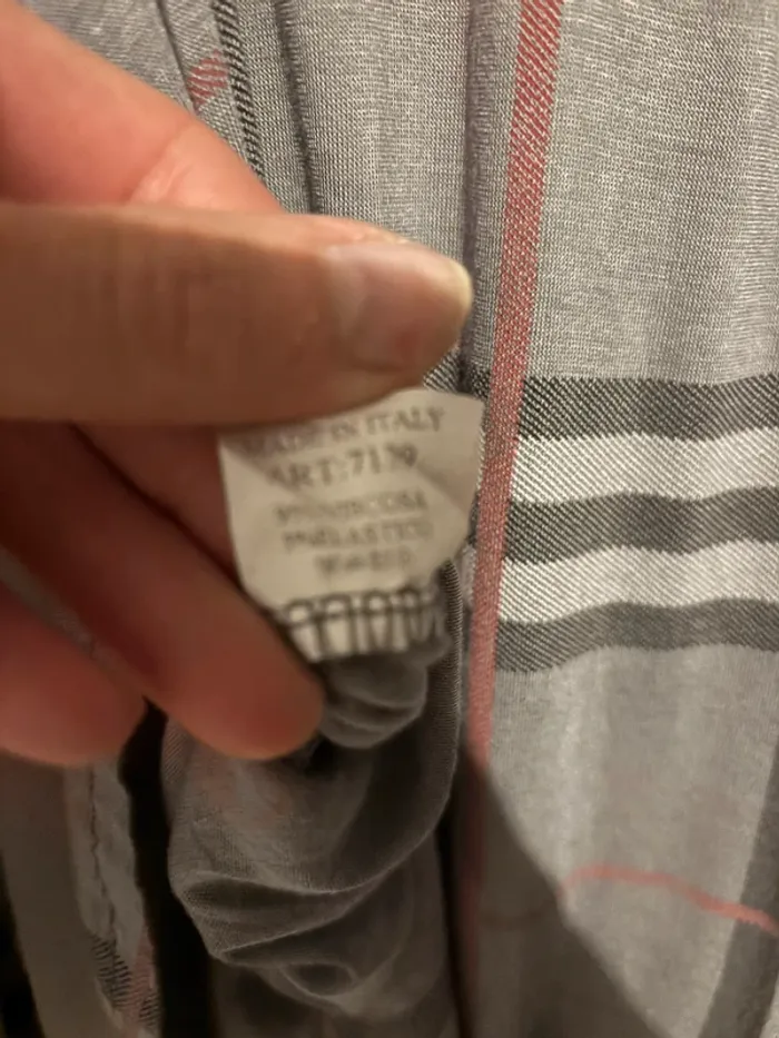 Haut à carreaux gris avec fermeture zippée – Taille 38 - photo numéro 6