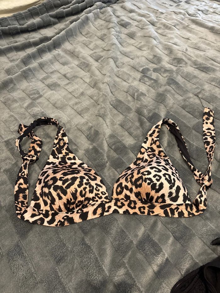 Haut bikini léopard Tezenis
