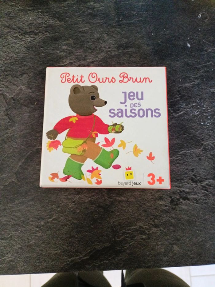 Jeu des saisons petits ours brun Beebs