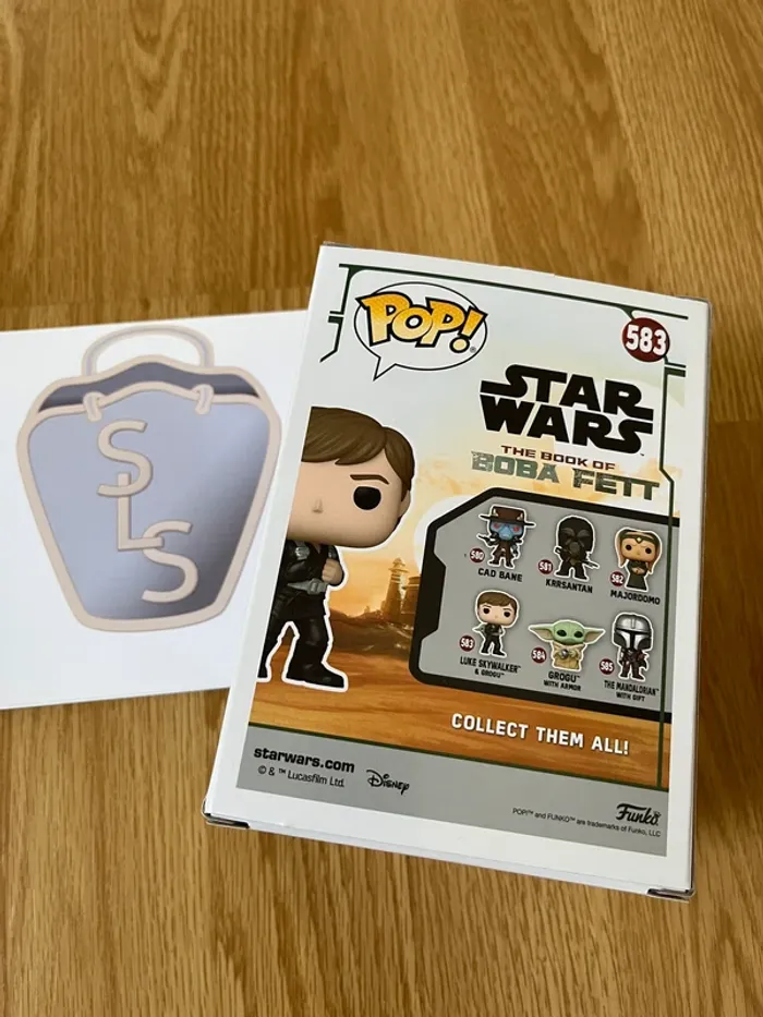 Funko Pop Star Wars Luke Skywalker & Grogu 583 - photo numéro 3