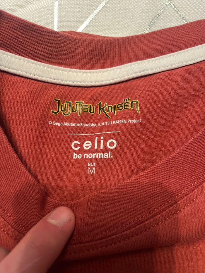 TEE shirt jujutsu kaisen ryomen sukuna collab celio - photo numéro 2
