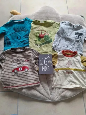 Lot de 5 t-shirts