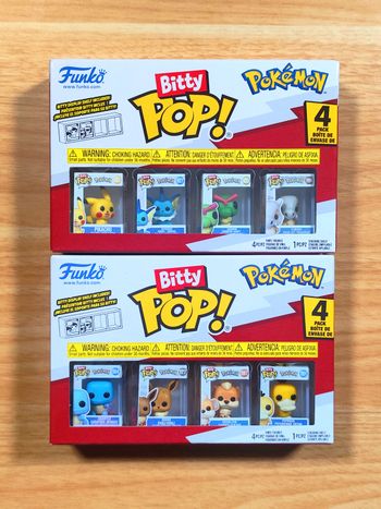 Lot de 2 Boîtes Bitty Pop! - Pokémon (Gotta Catch 'Em All!)