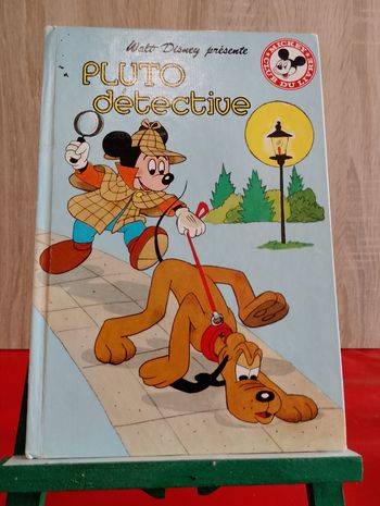 Pluto détective, 1986 (Mickey club du livre)